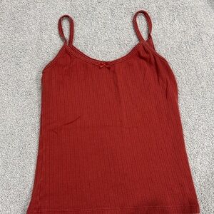 Red Brandy Melville tank top